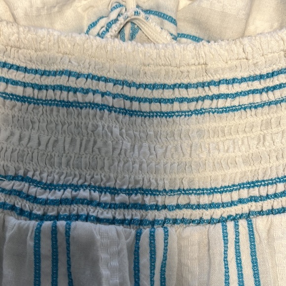 Tommy Bahama Strapless Striped Dress Medium - Picture 6 of 11